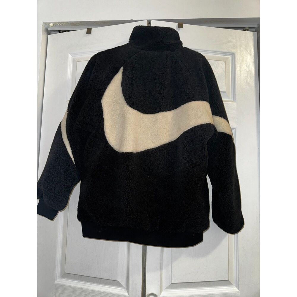 Nike Men's Big Swoosh Reversible Boa Jacket - Picture 3 of 8